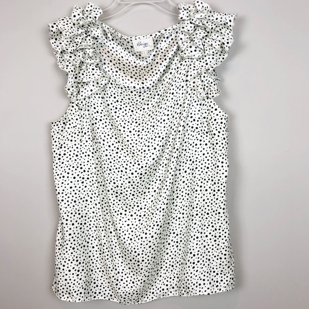 Women’s Beige by Eci Blouse L